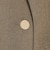【WEB限定 Wardrobe DAILY MINIMAL】メランジ ダブルノーカラージャケット ウォッシャブル