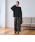 【WEB限定 Wardrobe DAILY MINIMAL】メランジ ステッチワイドパンツ ウォッシャブル