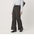 【WEB限定 Wardrobe DAILY MINIMAL】メランジ ステッチワイドパンツ ウォッシャブル