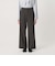 【WEB限定 Wardrobe DAILY MINIMAL】メランジ ステッチワイドパンツ ウォッシャブル