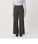 【WEB限定 Wardrobe DAILY MINIMAL】メランジ ステッチワイドパンツ ウォッシャブル