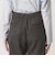 【WEB限定 Wardrobe DAILY MINIMAL】メランジ ステッチワイドパンツ ウォッシャブル