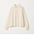 【WEB限定 Wardrobe DAILY MINIMAL】ダンボールジャージー ハーフジッププルオーバー