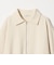 【WEB限定 Wardrobe DAILY MINIMAL】ダンボールジャージー ハーフジッププルオーバー
