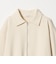 【WEB限定 Wardrobe DAILY MINIMAL】ダンボールジャージー ハーフジッププルオーバー