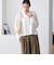 【WEB限定 Wardrobe DAILY MINIMAL】スカーフ ボウタイブラウス ウォッシャブル