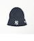 ＜NEW ERA＞WASH NY リブ カフ ニットキャップ