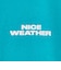 ＜NICE WEATHER＞ロゴ スウェット