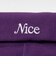 ＜NICE WEATHER＞NICE ロゴ フーディ