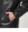 【WEB限定 WARDROBE SMART】レザーライク ジップ ブルゾン