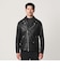 【WEB限定 WARDROBE SMART】 シープ ダブル ライダースジャケット