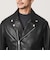 【WEB限定 WARDROBE SMART】 シープ ダブル ライダースジャケット