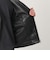 【WEB限定 WARDROBE SMART】 シープ ダブル ライダースジャケット