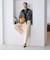 【WEB限定 Wardrobe DAILY MINIMAL】ジャージー タックカーブパンツ ウォッシャブル