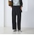 【WEB限定 Wardrobe DAILY MINIMAL】ジャージー タックカーブパンツ ウォッシャブル