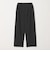 【WEB限定 Wardrobe DAILY MINIMAL】ジャージー タックカーブパンツ ウォッシャブル