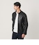 【WEB限定 WARDROBE SMART】 シープ シングル ライダースジャケット