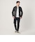 【WEB限定 WARDROBE SMART】 シープ シングル ライダースジャケット