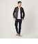 【WEB限定 WARDROBE SMART】 シープ シングル ライダースジャケット
