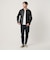 【WEB限定 WARDROBE SMART】 シープ シングル ライダースジャケット
