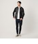 【WEB限定 WARDROBE SMART】 シープ シングル ライダースジャケット