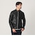 【WEB限定 WARDROBE SMART】 シープ シングル ライダースジャケット