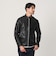 【WEB限定 WARDROBE SMART】 シープ シングル ライダースジャケット