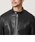 【WEB限定 WARDROBE SMART】 シープ シングル ライダースジャケット