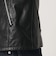 【WEB限定 WARDROBE SMART】 シープ シングル ライダースジャケット