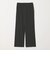 【WEB限定 Wardrobe DAILY MINIMAL】ダブルクロス フレアパンツ ウォッシャブル