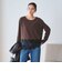 【WEB限定 Wardrobe DAILY MINIMAL】ヘムレース ブラウス ウォッシャブル