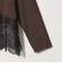 【WEB限定 Wardrobe DAILY MINIMAL】ヘムレース ブラウス ウォッシャブル