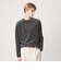 ＜LACOSTE for BEAUTY&YOUTH＞ ベロア  ロングスリーブ Tシャツ