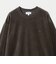 ＜LACOSTE for BEAUTY&YOUTH＞ ベロア  ロングスリーブ Tシャツ