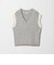 【別注】＜＋81BRANCA＞Vネック ニット ベスト