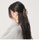 ストライプ ヘアクリップ