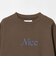 ＜NICE WEATHER＞NICE ロゴスウェット