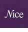 ＜NICE WEATHER＞NICE ロゴスウェット