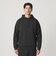 【WEB限定 WARDROBE SMART】ダブルニット ロゴ スウェットフーディ/セットアップ対応 【抗菌・防臭】