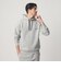 【WEB限定 WARDROBE SMART】ダブルニット ロゴ スウェットフーディ/セットアップ対応 【抗菌・防臭】
