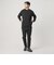 【WEB限定 WARDROBE SMART】ダブルニット ロゴ クルーネック スウェット/セットアップ対応【抗菌・防臭】