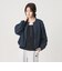 【WEB限定】シャーリング ジップ シャツ
