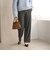裏起毛バックゴム ストレートパンツ ウォッシャブル