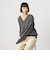 【別注】＜LOGAN knitting mills＞Vネック ニット フーディ