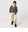 【別注】＜LOGAN knitting mills＞Vネック ニット フーディ