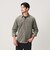 【WEB限定 WARDROBE SMART】テック コーデュロイ シャツ