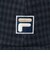 【別注】＜FILA＞フランネルチェック キャップ