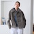 【WEB限定】ボア×フェイクムートン ループボタンジャケット 2WAY