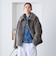 【WEB限定】ボア×フェイクムートン ループボタンジャケット 2WAY
