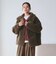 【WEB限定】ボア×フェイクムートン ループボタンジャケット 2WAY
